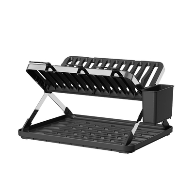 comprar Receptor de utensílios de cozinha dobrável para armazenamento e secagem Fabricação em linha