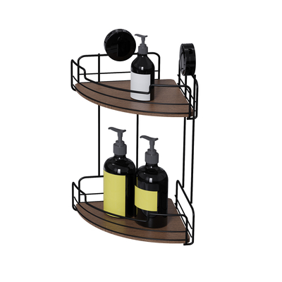 comprar Equipo de esquina multifunção para organização de banheiros Sem perfuração Material de aço inoxidável Fabricação em linha