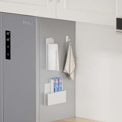 comprar Organizador de cozinha de atração magnética doméstica para estantes de armazenamento 80 * 102 * 290mm Fabricação em linha