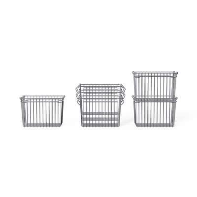 comprar Cesto de aço inoxidável de cozinha doméstica conveniente para organização e armazenamento Fabricação em linha