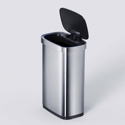 comprar Rectangular Doméstico Sensor Inteligente Bin Indução Tipo Lixo Automático Fabricação em linha