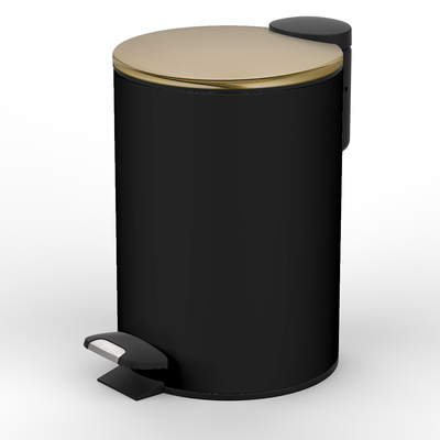 comprar Caixote de lixo de aço inoxidável com tampa de rolamento 3L 5L 8L 12L 20L 30L Fabricação em linha