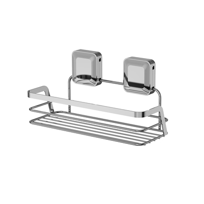 comprar Banheiro de nível único chuveiro Caddy Parede montada com vaso de sucção e rack de arame de ferro Fabricação em linha
