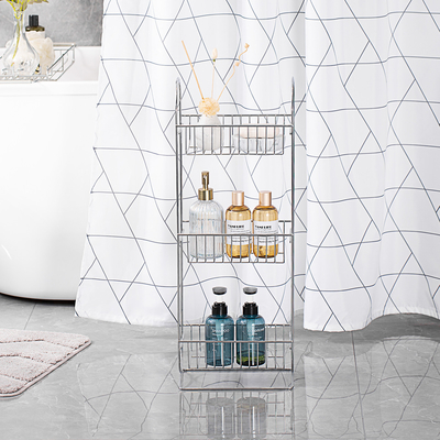 comprar Cromo acabamento 3 camadas banheiro chuveiro Caddy tipo de aço inoxidável Fabricação em linha