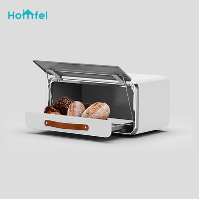 comprar Container de armazenamento de pão doméstico com gaveta, caixa de pão de aço inoxidável Fabricação em linha