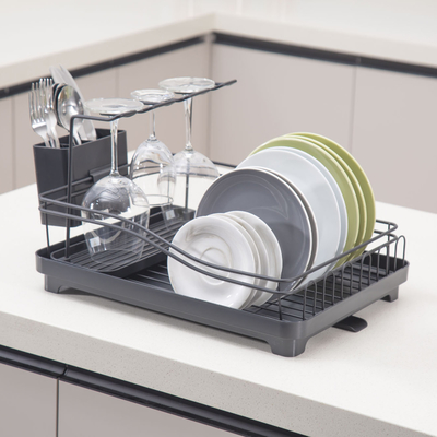 comprar Acero Ajustável De Cozinha Discos Drainer Rack Para Seca Discos Cor Personalizada Fabricação em linha