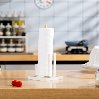 comprar Desmontagem Fios de Bambú Papel de Cozinha Porta-Rolos de Papel de Restaurante Porta-Tavelas de Papel de Aço Porta-Tissue de Cozinha Fabricação em linha