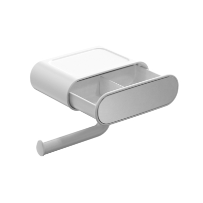 comprar TPR de aço inoxidável escova de limpeza de banheiro com porta-papel de banheiro Fabricação em linha