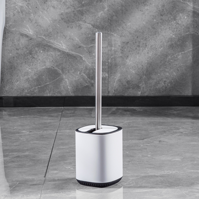 comprar Pincel de limpeza de banheiro de aço de moda e suporte com design contemporâneo Fabricação em linha