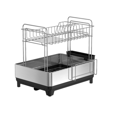 comprar Repositório de pratos desmontável de aço inoxidável retangular para organização Fabricação em linha