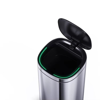 comprar Sensor Inteligente Inteligente Sem Toque Lixeira De Resíduos De Aço Inoxidável Casa Sustentável Fabricação em linha