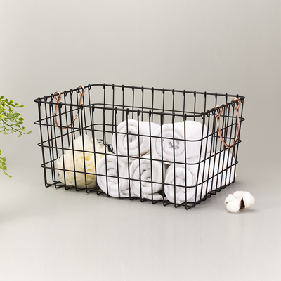 comprar multifuncional Ferro para casa de banho organizador de cesta de arame Fabricação em linha