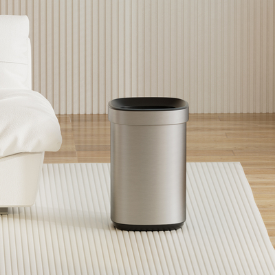 comprar 30L Rectangular Resíduos domésticos de aço inoxidável Resíduos domésticos duráveis e sustentáveis Fabricação em linha