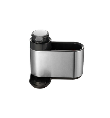 comprar Logotipo personalizado Imprimido Lavabo de aço inoxidável Organizador arrumado Cozinha Caddy Prateleira com Dispensador Fabricação em linha