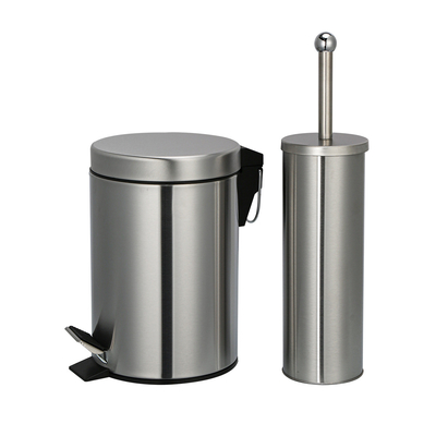 comprar Capa de rolamento de estilo sustentável Tipo 3L/5L/8L/12L/20L/30L SS Lixeira redonda com pedal de pé de aço inoxidável Fabricação em linha