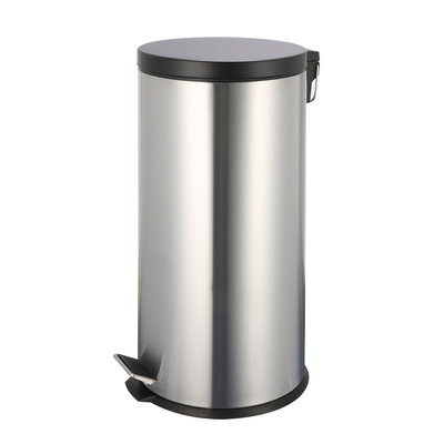 comprar Estrutura do pedaço do pedal do rolante do rolante da caixa de lixo de aço inoxidável 3L/5L/8L/12L/20L/30L SS lata redonda para fácil gestão de resíduos Fabricação em linha