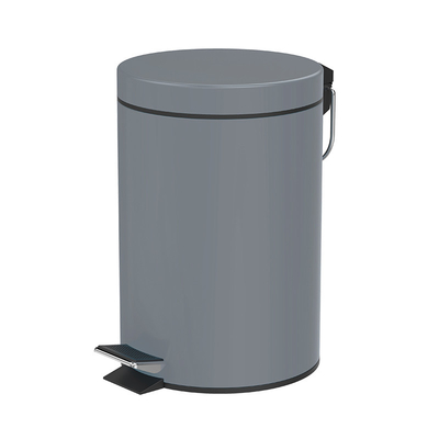 comprar Espaço do quarto Sala de cuidados com bebês 3L / 5L / 12L / 20L / 30L Certificação BSCI Reciclável Pedal Bin Round Powder Coating Lixeira com tampa Fabricação em linha