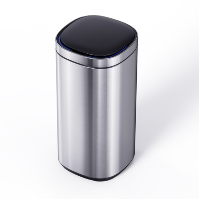 comprar 12L 30L 40L 50L de grande capacidade Casa Sensor inteligente de aço inoxidável caixa de lixo automática Fabricação em linha