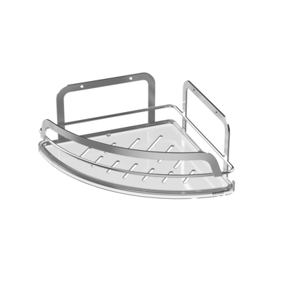 comprar Elegante organizador de banheiro de metal vaso de sucção porta-bandeira de aço aço inoxidável sem perfuração carro de chuveiro montado na parede Fabricação em linha