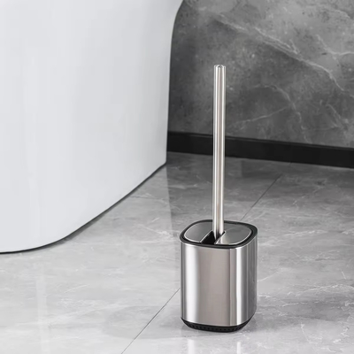 comprar Pincel de limpeza doméstica de aço inoxidável e suporte para escova de banheiro durável Fabricação em linha