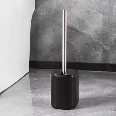comprar Pincel de limpeza de banheiro de aço de moda e suporte com design contemporâneo Fabricação em linha