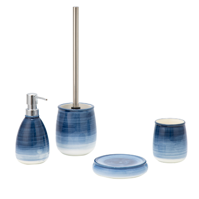 comprar Acessórios de banheiro em cerâmica Conjunto Dispensador de sabão de espuma Escova de dentes Porta-sabão Fabricação em linha