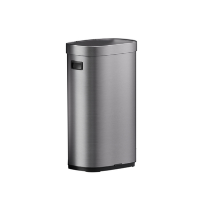 comprar Lixeira sem toque para lixeira automática 80L Sensor inteligente de aço inoxidável Lixeira sala de estar Fabricação em linha