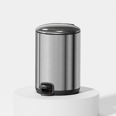 comprar Cisterna de lixo de aço inoxidável pedal 3L 5L 12L 20L 30L para casa cozinha de banheiro Fabricação em linha