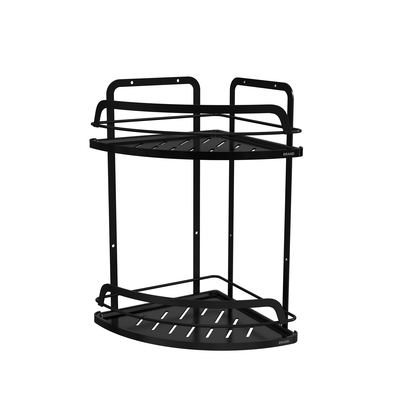 Organizador de banheiro Premium Copo de sucção Rack de fio de ferro aço inoxidável sem perfuração