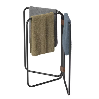 Metal de banheiro doméstico retangular dobrável removível FOLDABLE compacto